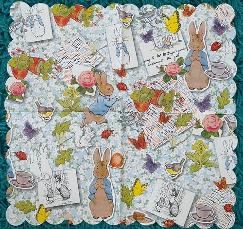 Peter rabbit single - x, paper