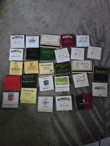 Collection matchbooks with - collection, of