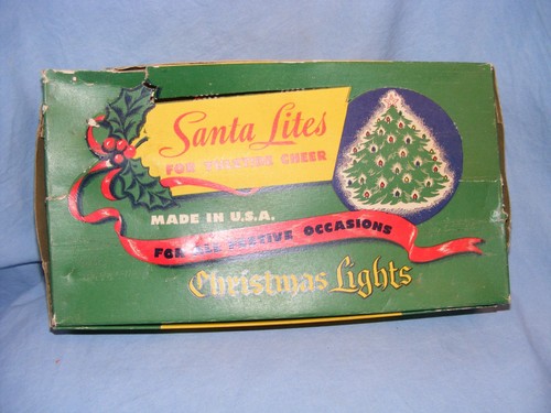 Vintage christmas tree - christmas, lights