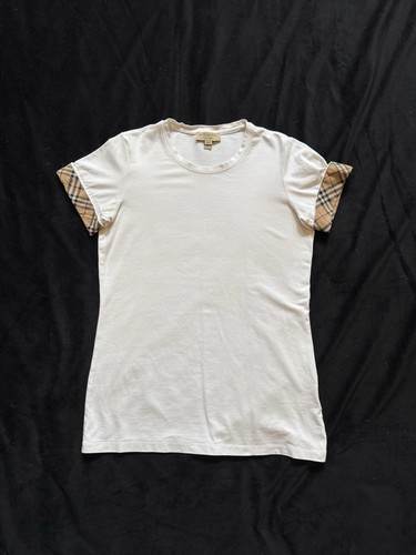 Burberry white shirt - burberry, t-shirt