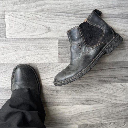 Born m3714 black leather - born,
