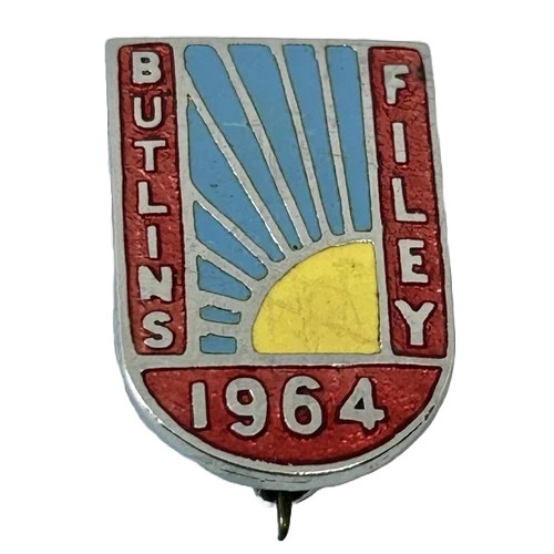 Butlins filey 1964 enamel - butlins,