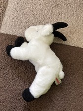 NEW AURORA 8" FLOPSIES PLUSH GOAT CUDDLY SOFT STUFFED TOY TEDDY  