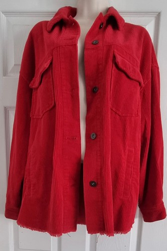 Zara women red corduroy - women’s,