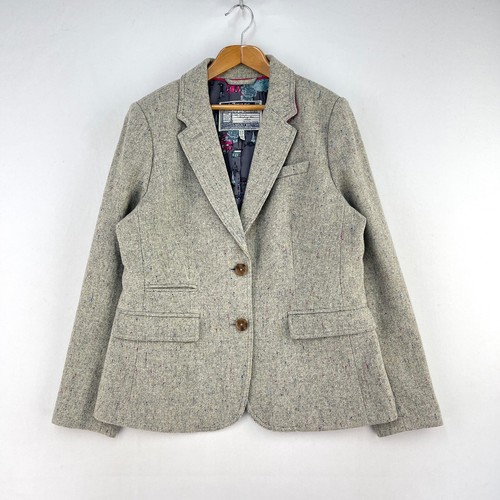 Joules tweed blazer womens - tweed, uk
