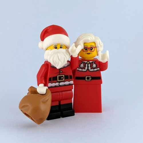 Lego santa mrs claus - lego,