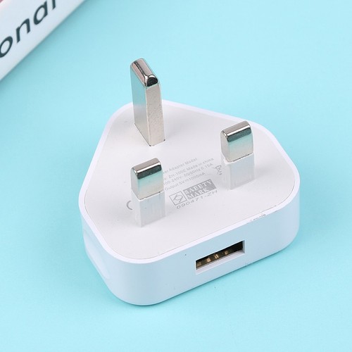 Pin dual usb plug - uk,