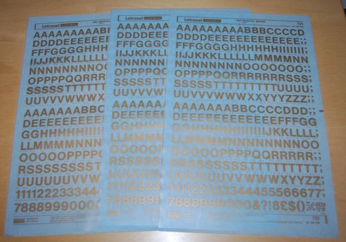 Complete sheets of - 3,