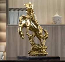 NEW 12" Golden Rodeo Cowboy