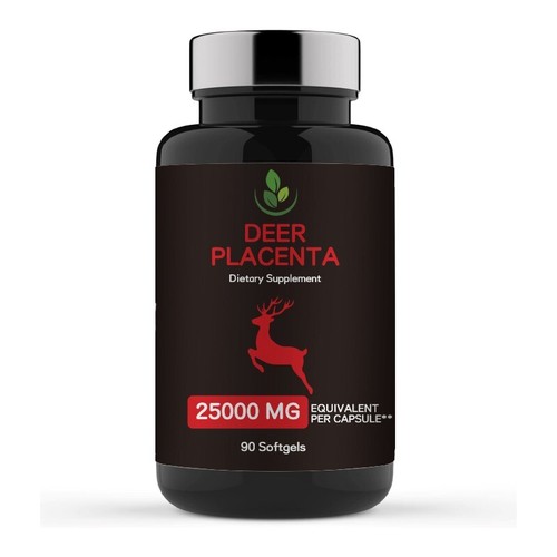 Premium deer placenta 25000mg - deer,