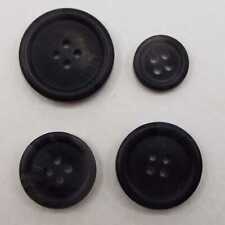Black Buttons 15mm 2cm 23mm 25mm 28mm 3cm Suit Jacket Coat Etc BUY 2 4 Or 8 818D