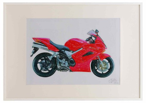 Honda vfr800fi 2002 framed - honda,