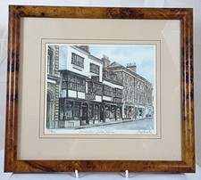 Judge Jeffreys Dorchester UK Vintage Glyn Martin Print Ltd Edition Signed Framed