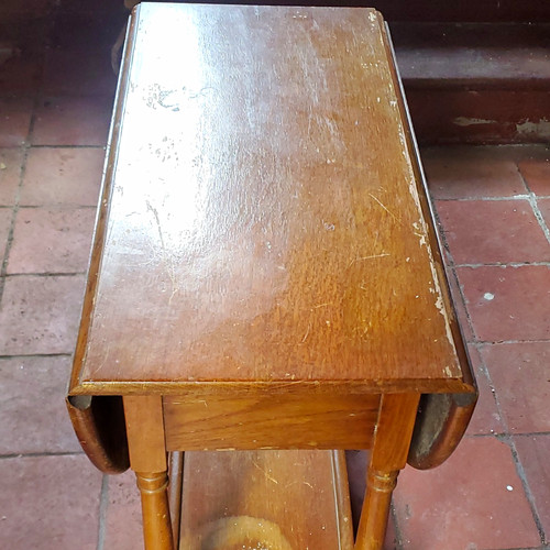 Homa cosby wood drop leaf - cosby, tea