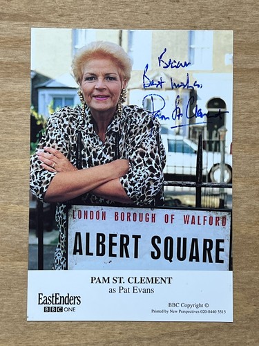 Hand signed eastenders cast - signed,