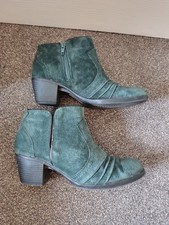 Earth Spirit Green Real Suede