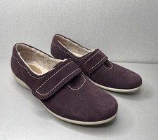 Hotter Toasty Suede Leather
