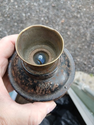 Vintage antique car lamp type - antique,