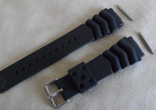 Rubber dive watch strap for - dive,