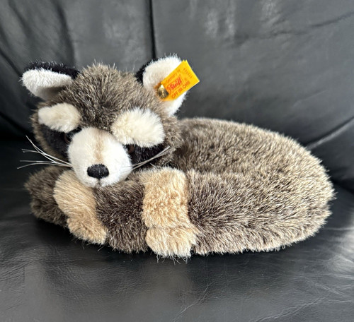 Vintage steiff curled sleeping - vintage,