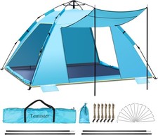 Automatic XL Beach Tent Blue