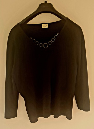 Vintage viyella ladies black - viyella,