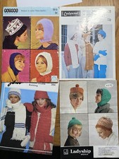 4 Vintage Knitting Patterns