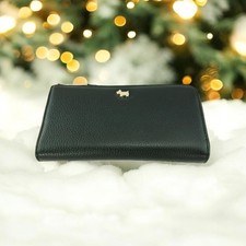 RADLEY "HERITAGE"RADLEY Large Black Leather MATINEE Purse GIFT BOXED