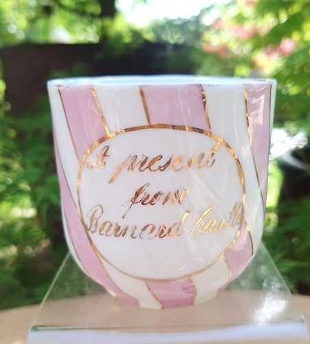 Antique pink lustre souvenir - antique,