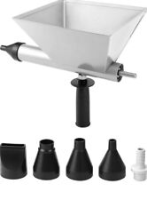 Electric Mortar Grout Gun, All Metal Cement Caulking Gun with 4 Nozzles