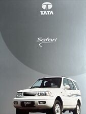 The Tata Safari 4x4 Vehicle Car Sales Info Brochure In German