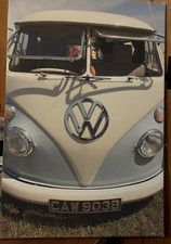 Volkswagon Golf Vintage Camper Van Canvas 24"x16"