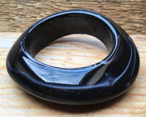 Vintage style black chunky - black,