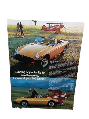 1977 mgb sports car - mg, with