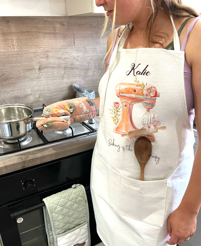 Personalised cooking apron