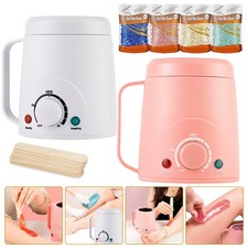 Waxing Kit Wax Heater Warmer Pot Machine Depilatory Wax Beans Body Hair Removal