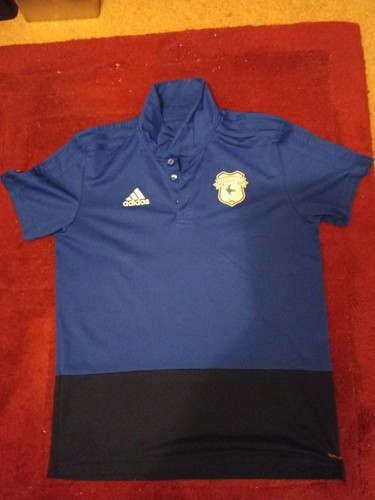 Cardiff city training polo - training,
