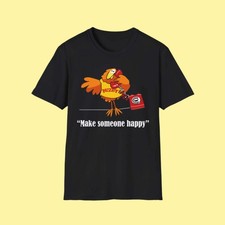 Retro Tees Buzby 'Make Someone Happy' Unisex T-Shirt S M L XL XXL Nostalgic Top