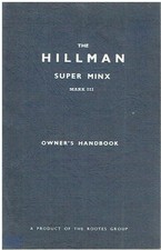 HILLMAN SUPER MINX MKIII