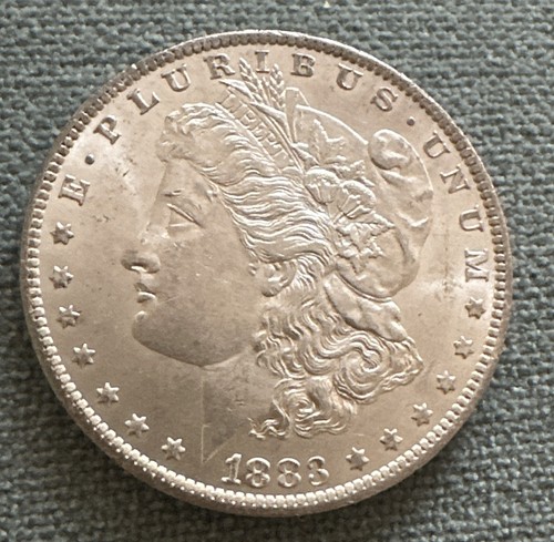 1883 morgan silver - 1883-o, dollar