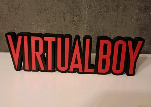 Virtual boy gaming sign - gaming,