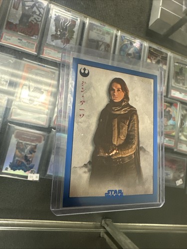 Jyn erso blue - jyn, topps