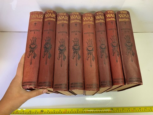 The war illustrated vols j - illustrated,