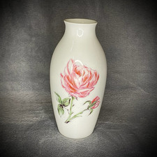 Rosenthal Selb Bavaria Porcelain Vase - Floral Design - 18cm - 1963
