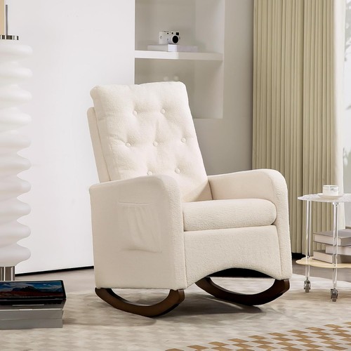 High backrest nursing - backrest, rocking