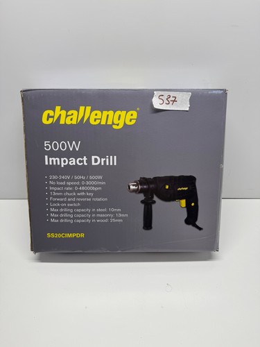 Challenge corded impact drill - challenge,
