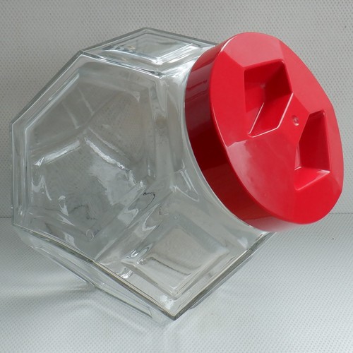 Glass sweets storage - glass, jar