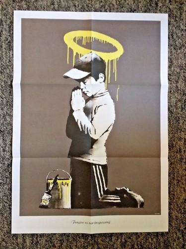 Banksy don panic poster - don't,