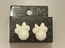 Grade B High Gloss New Disney Minnie Mouse White  Door Knobs primark