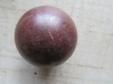 VINTAGE CLASSIC BROWN GEAR KNOB 1 1/2 INCH DIAMETER